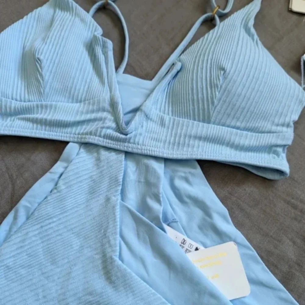 L*Space Siren Top Court Bottoms Bikini Set